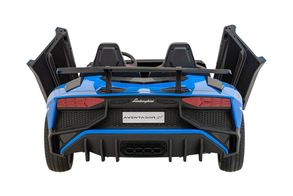 Vehicle Lamborghini Aventador SV Blue