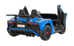 Elektrické autíčko Lamborghini Aventador SV modrá