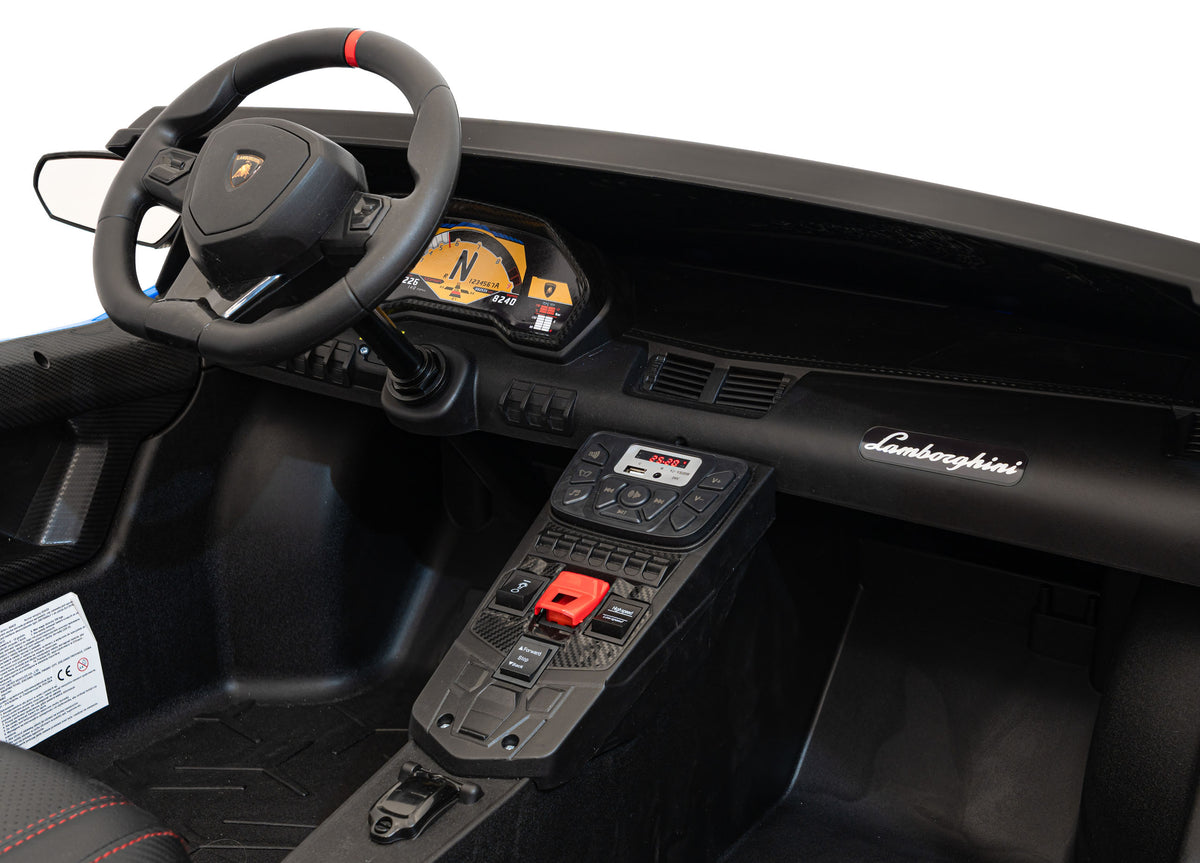Elektrické autíčko Lamborghini Aventador SV modrá
