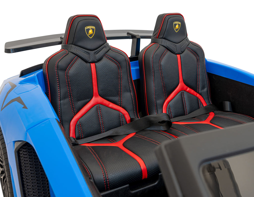 Elektrické autíčko Lamborghini Aventador SV modrá