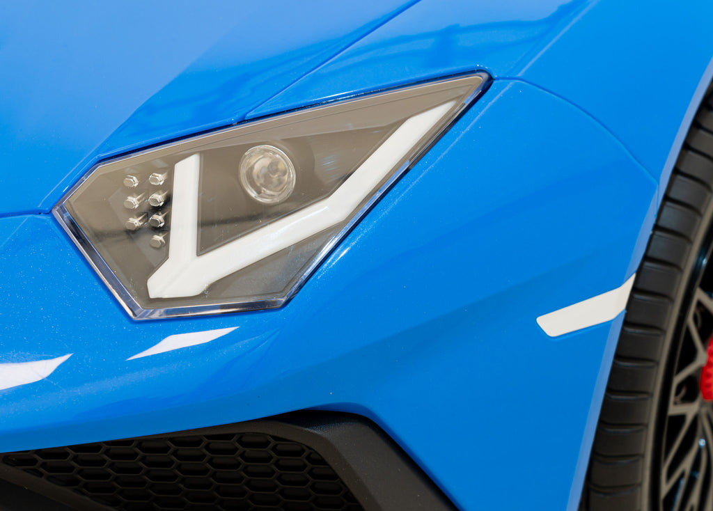 Elektrické autíčko Lamborghini Aventador SV modrá