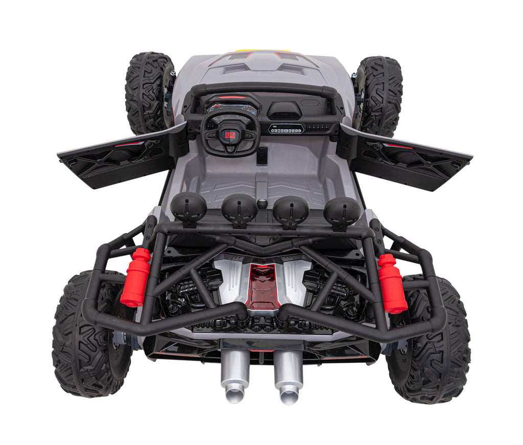 Elektrická buggy Racing 5 sivá