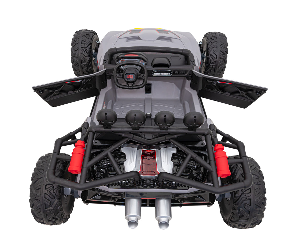 Elektrická buggy Racing 5 sivá