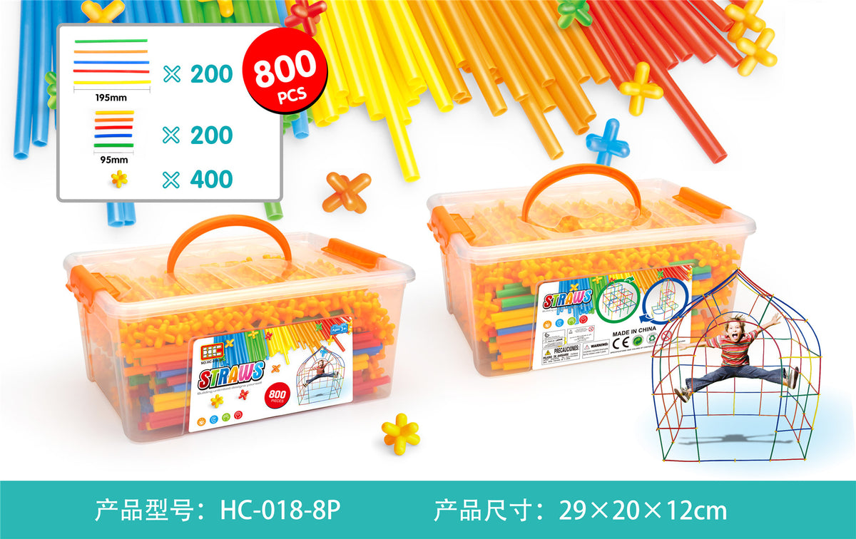 Construction Straws 800pcs.