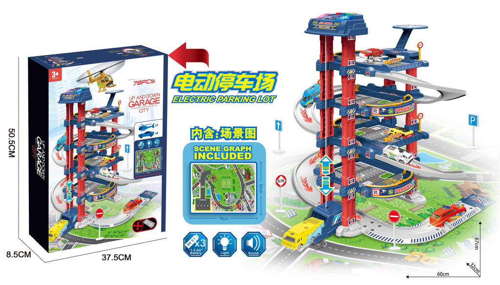 MEGA Garage With Mat