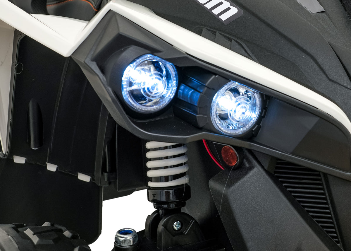 Elektrické autíčko Maverick ATV biela