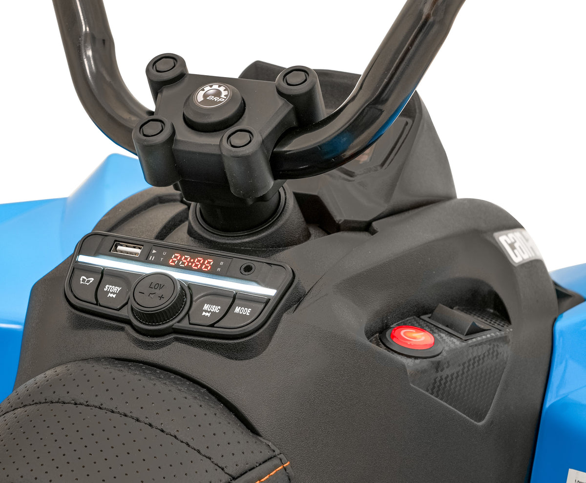 Elektrické autíčko Maverick ATV modrá