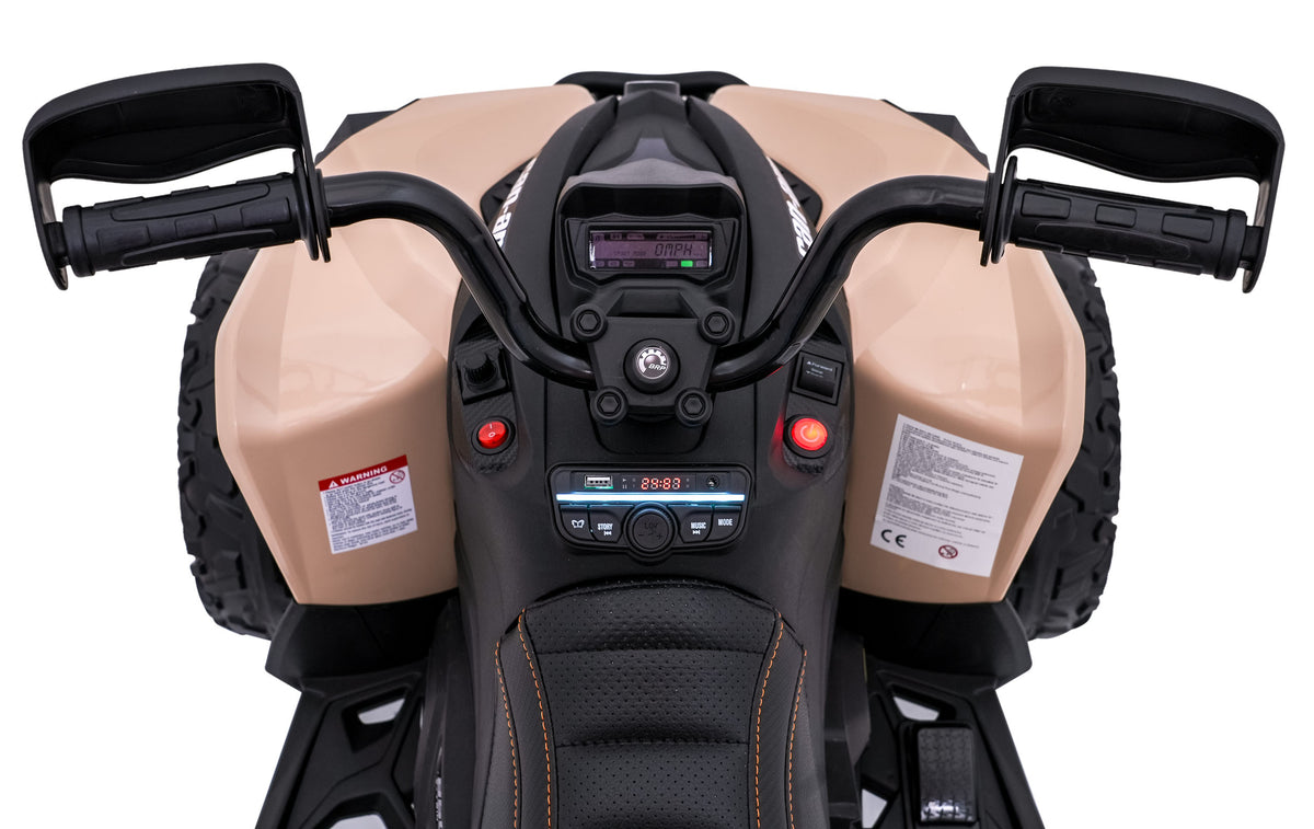 Elektrické autíčko Maverick ATV khaki