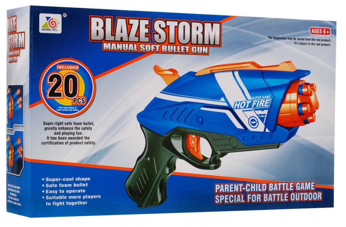 Blaze Storm Little Gun Blue