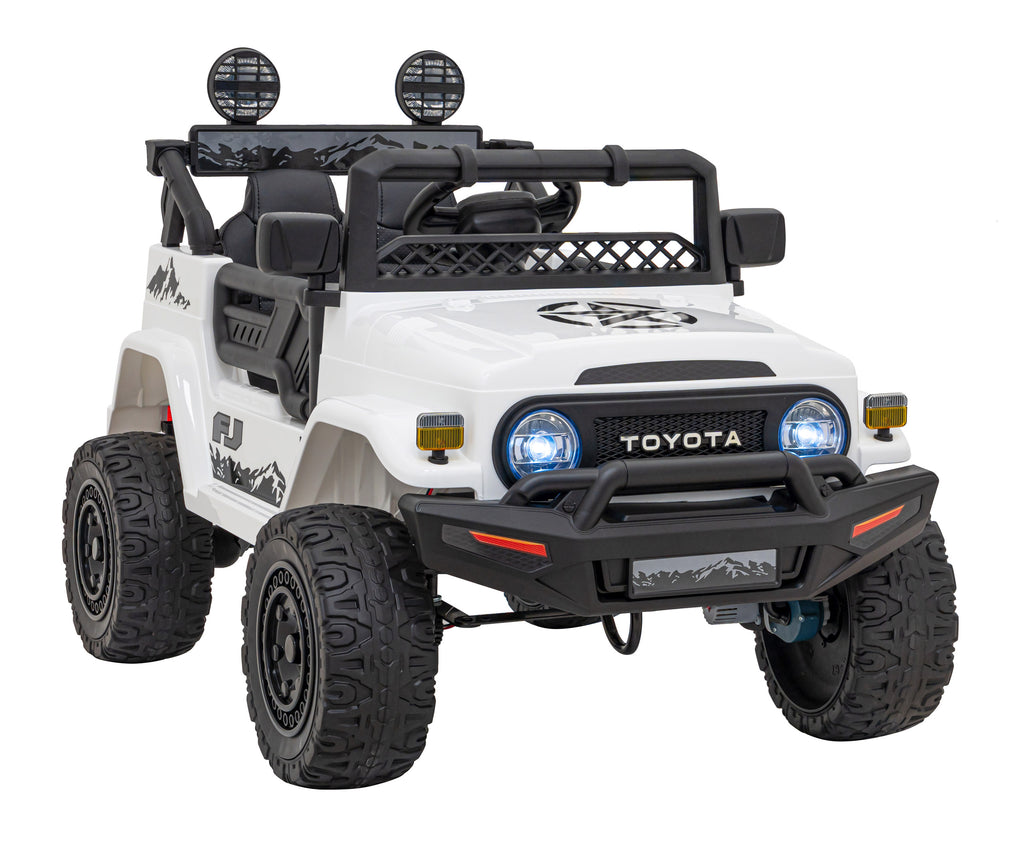 Elektrické autíčko Toyota FJ Cruiser biela