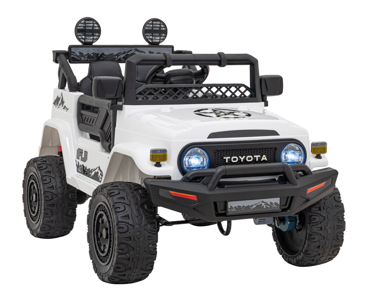 Elektrické autíčko Toyota FJ Cruiser biela