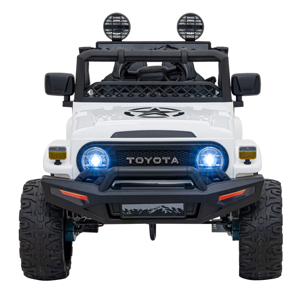 Elektrické autíčko Toyota FJ Cruiser biela