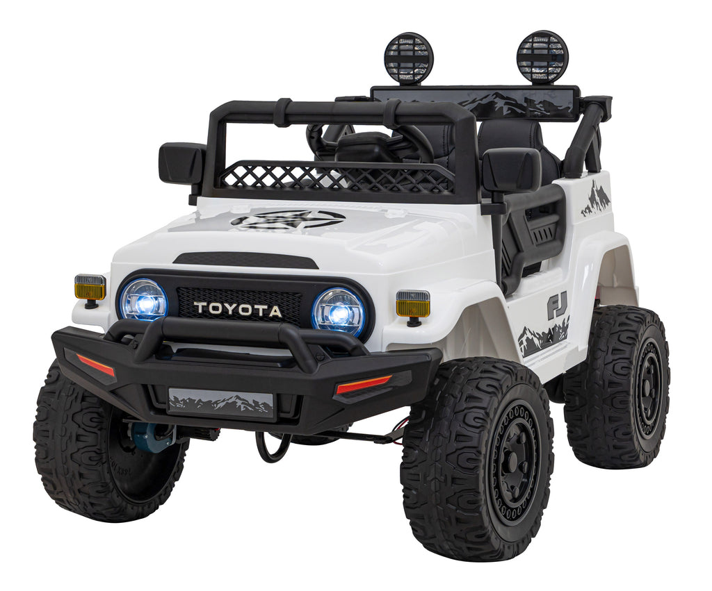 Elektrické autíčko Toyota FJ Cruiser biela