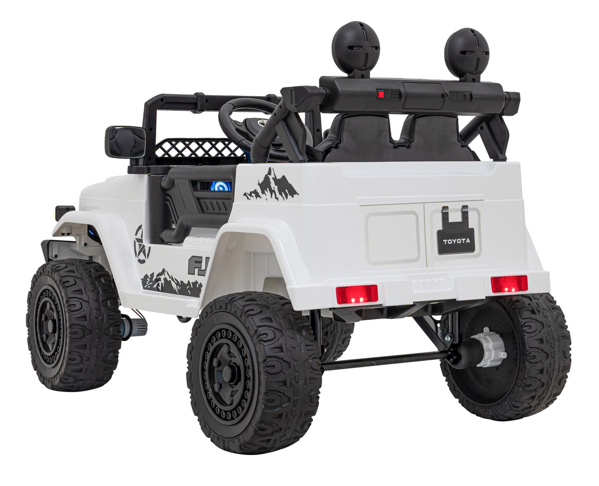 Elektrické autíčko Toyota FJ Cruiser biela