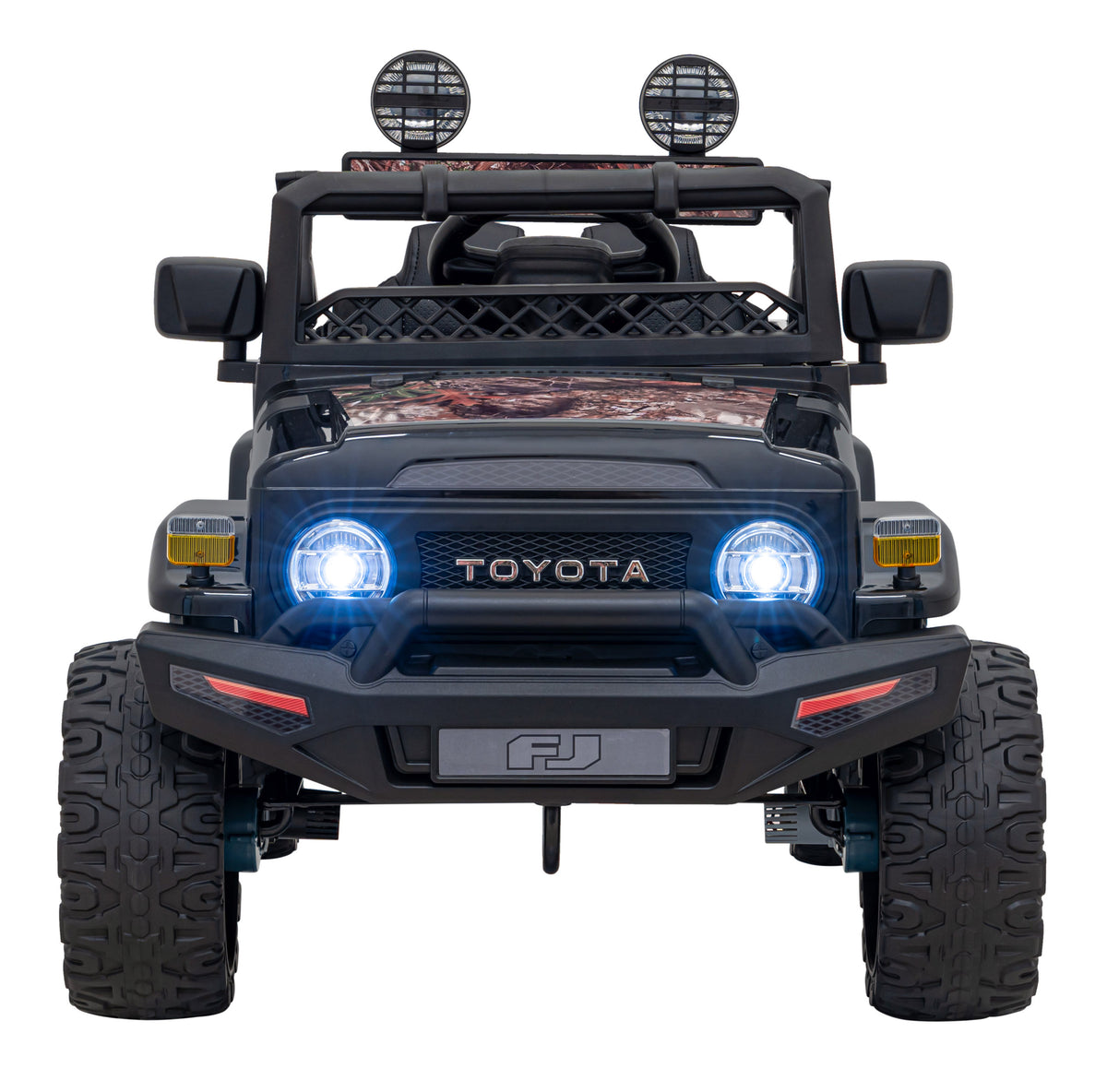 Elektrické autíčko Toyota FJ Cruiser čierna