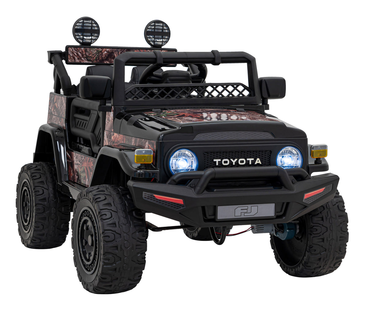 Elektrické autíčko Toyota FJ Cruiser čierna
