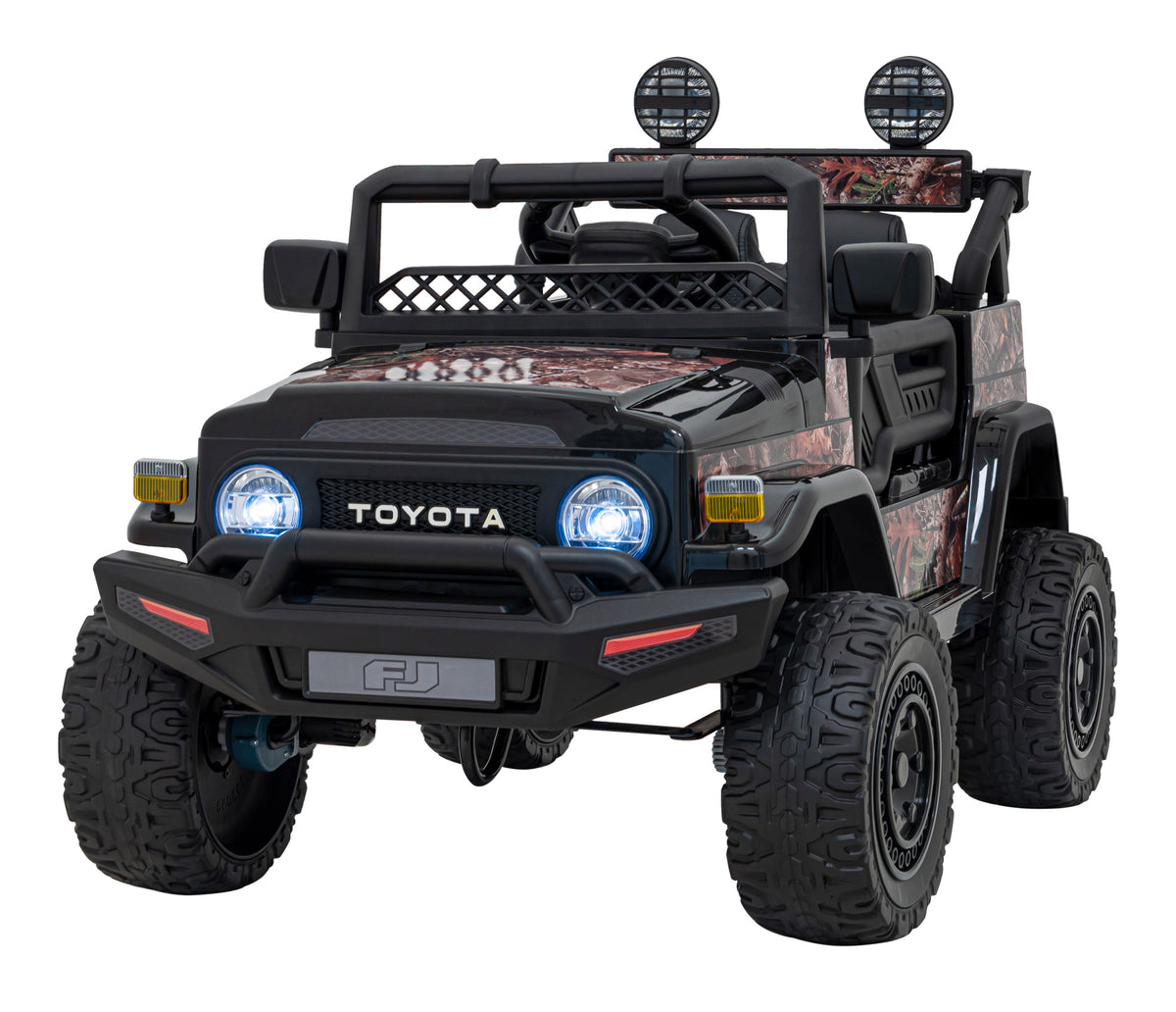 Elektrické autíčko Toyota FJ Cruiser čierna