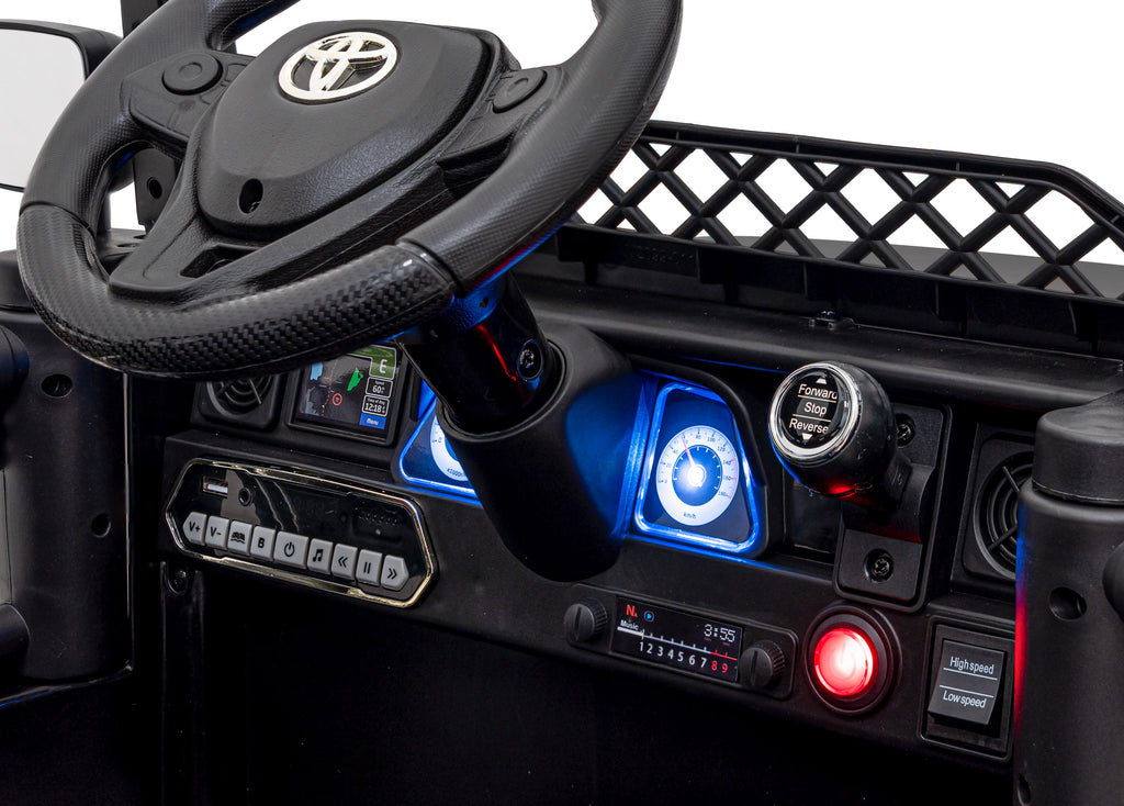 Elektrické autíčko Toyota FJ Cruiser čierna