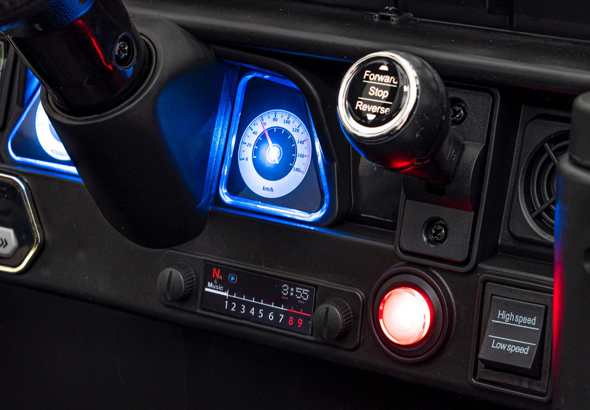Elektrické autíčko Toyota FJ Cruiser čierna