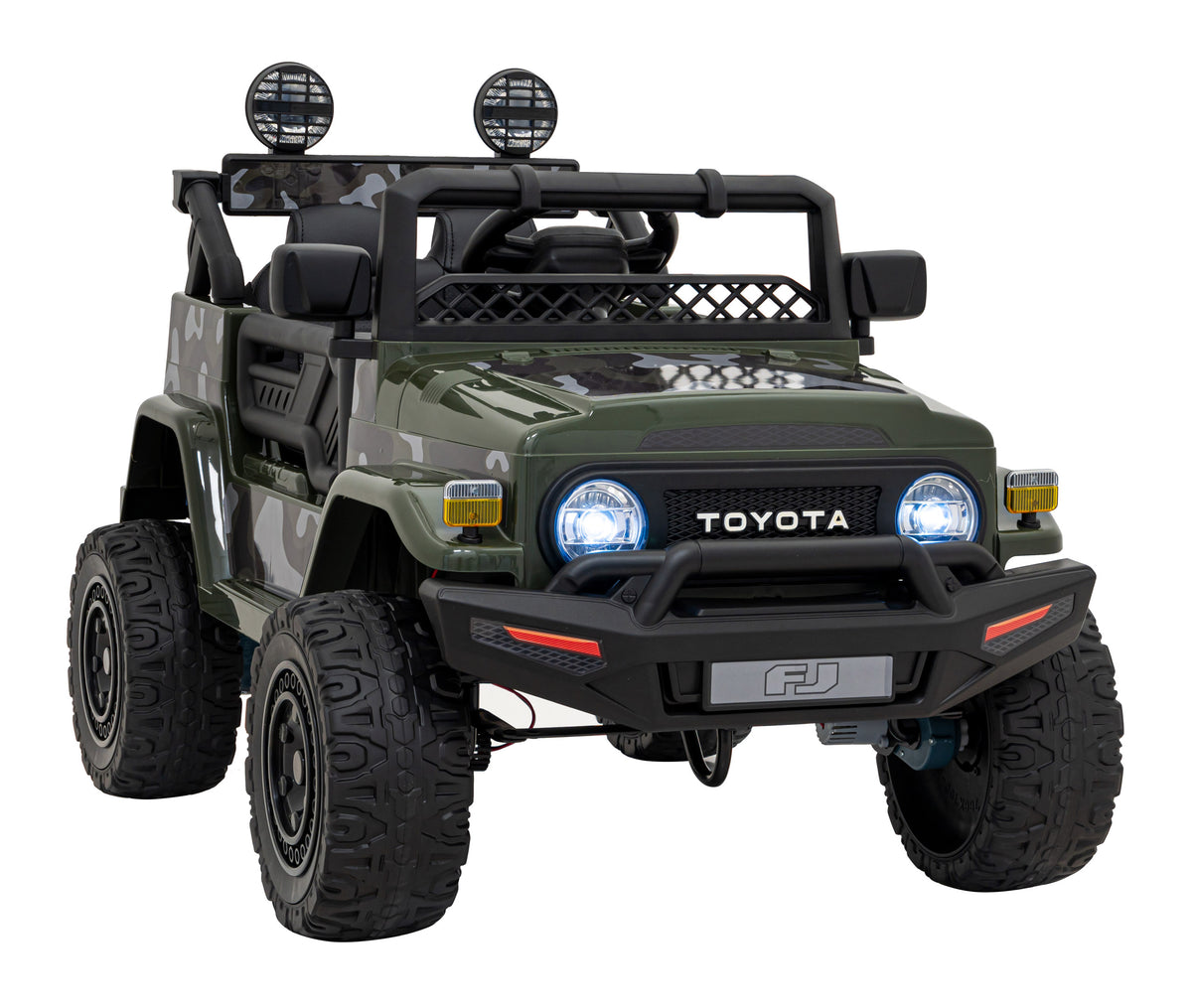 Elektrické autíčko Toyota FJ Cruiser maskáčová