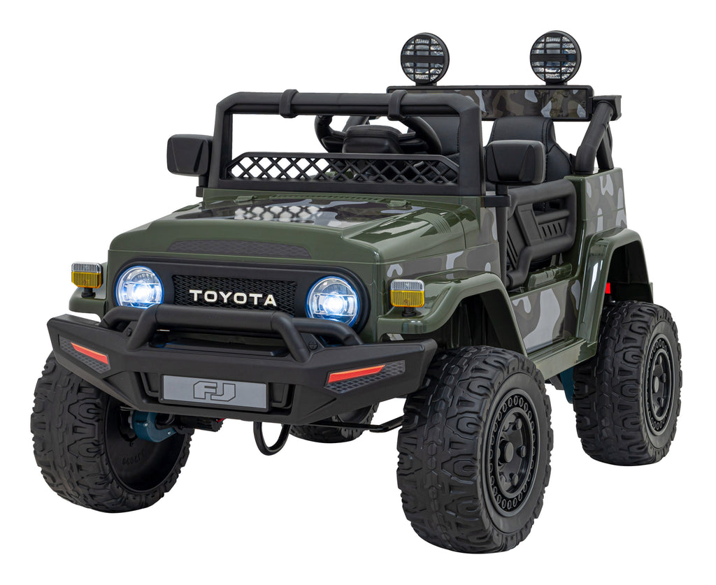 Elektrické autíčko Toyota FJ Cruiser maskáčová