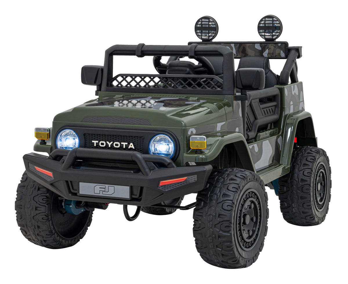 Elektrické autíčko Toyota FJ Cruiser maskáčová
