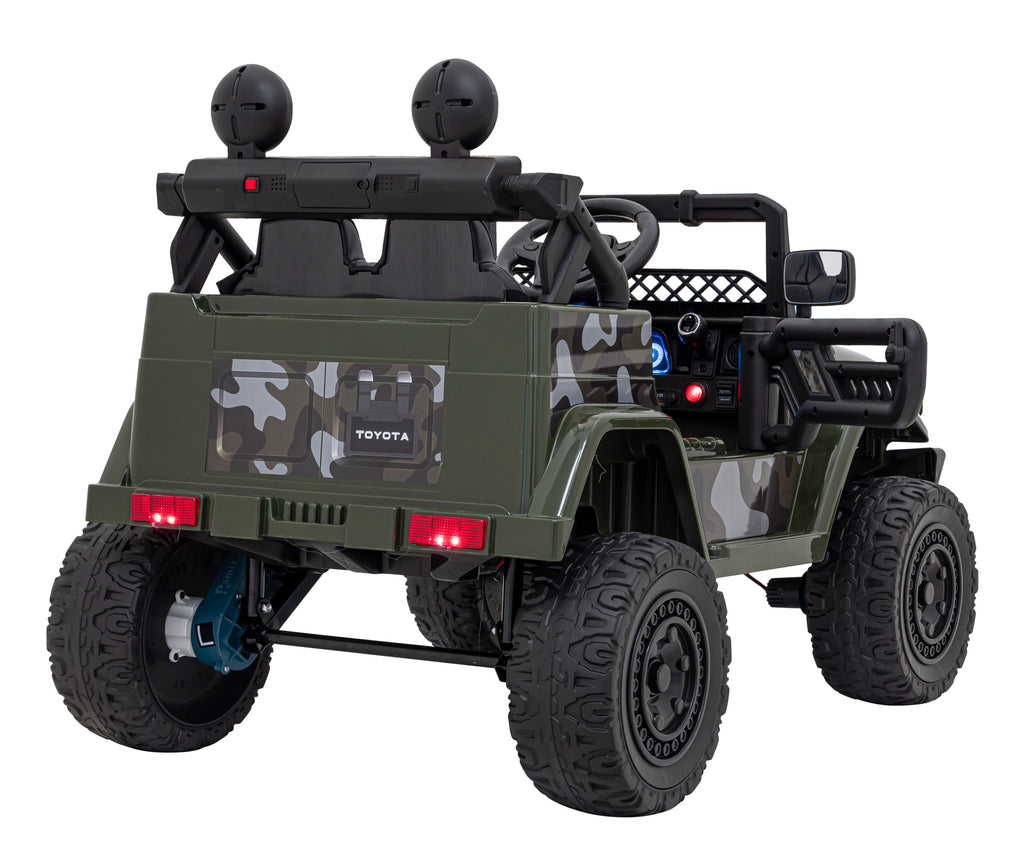 Elektrické autíčko Toyota FJ Cruiser maskáčová
