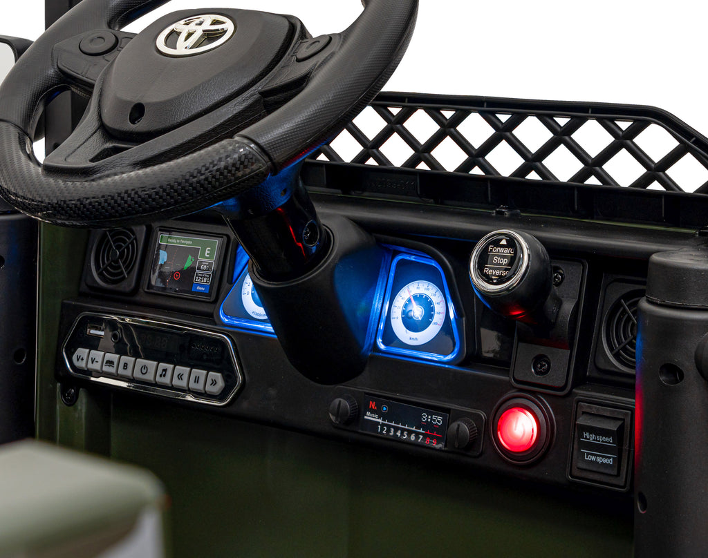 Elektrické autíčko Toyota FJ Cruiser maskáčová