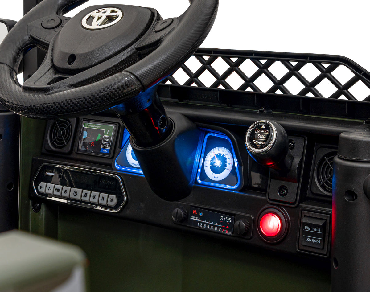 Elektrické autíčko Toyota FJ Cruiser maskáčová