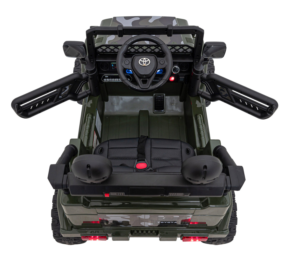 Elektrické autíčko Toyota FJ Cruiser maskáčová