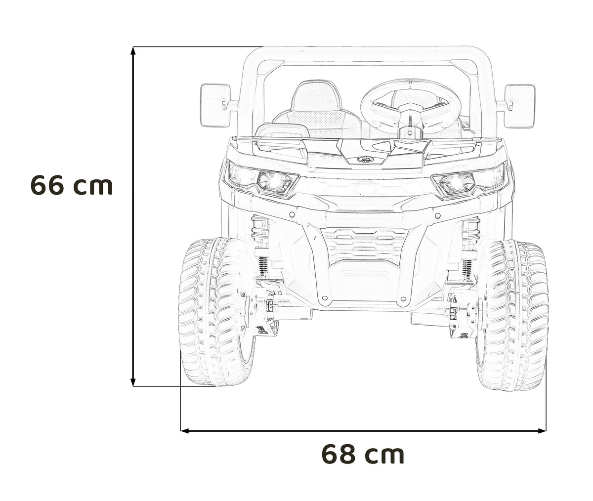 Pick-up vehicle Speed 900 Blue