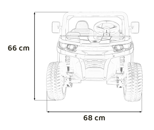Pick-up vehicle Speed 900 Blue