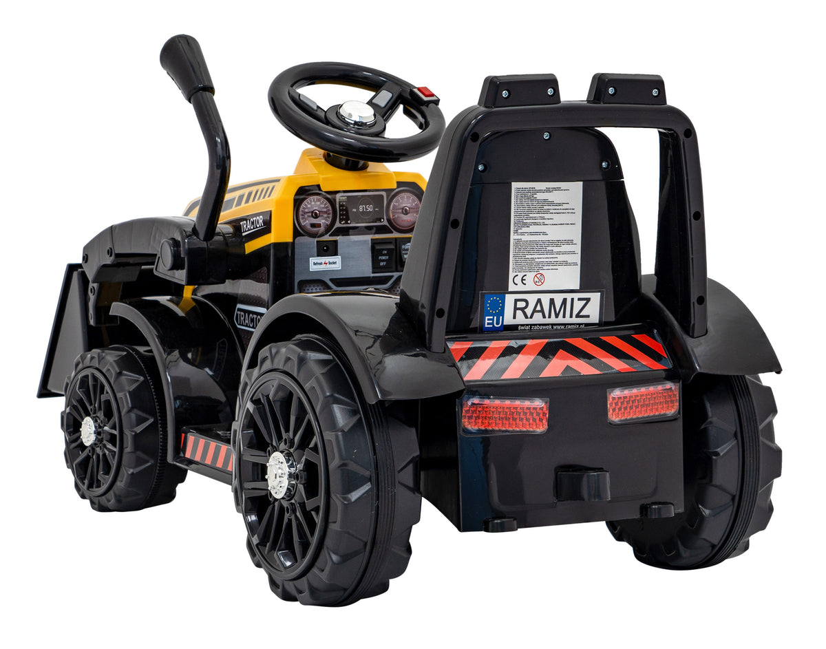 Elektrický traktor s lyžicou G320 6 V – žltý