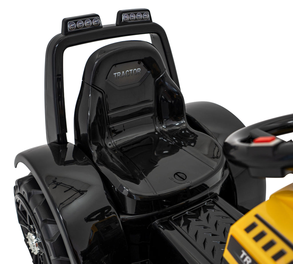 Elektrický traktor s lyžicou G320 6 V – žltý