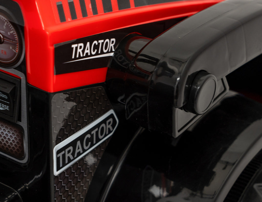 Elektrický traktor s lyžicou G320 6 V – červený