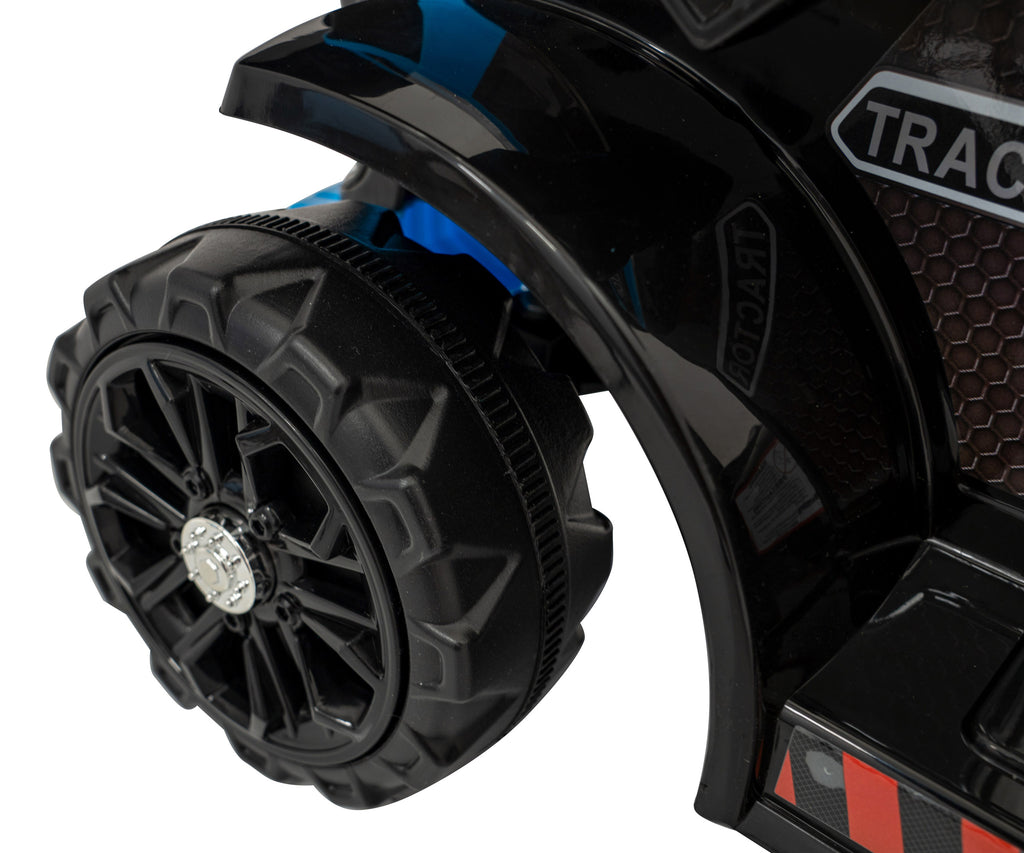 Elektrický traktor s lyžicou G320 6 V – modrý