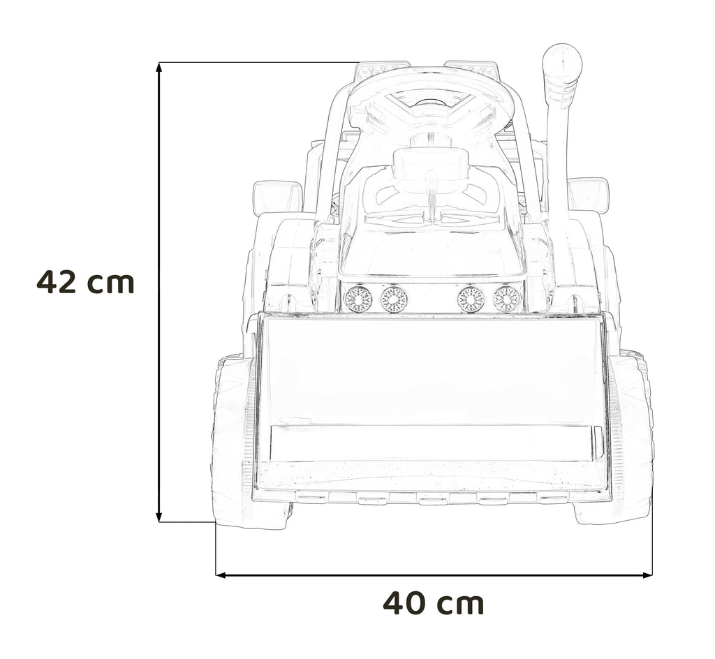 Vehicle Excavator Tractor G320 Blue