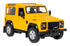 RC auto RASTAR Land Rover Defender 1:14 – žltá