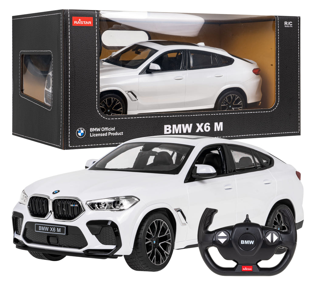 RC auto RASTAR BMW X6 M 1:14 – biela