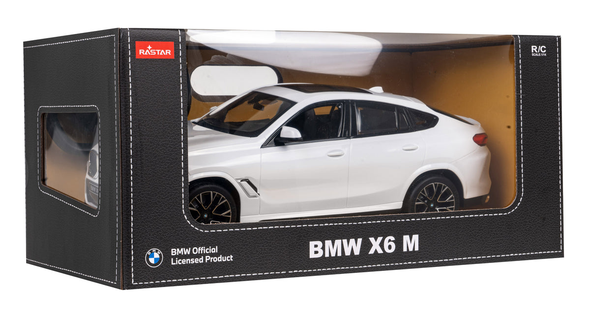 RC auto RASTAR BMW X6 M 1:14 – biela