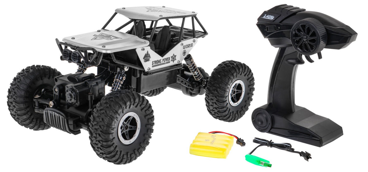 Crawler R/C Monster 1:18 Silver