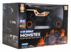 Crawler R/C MONSTER 1:18 Gold