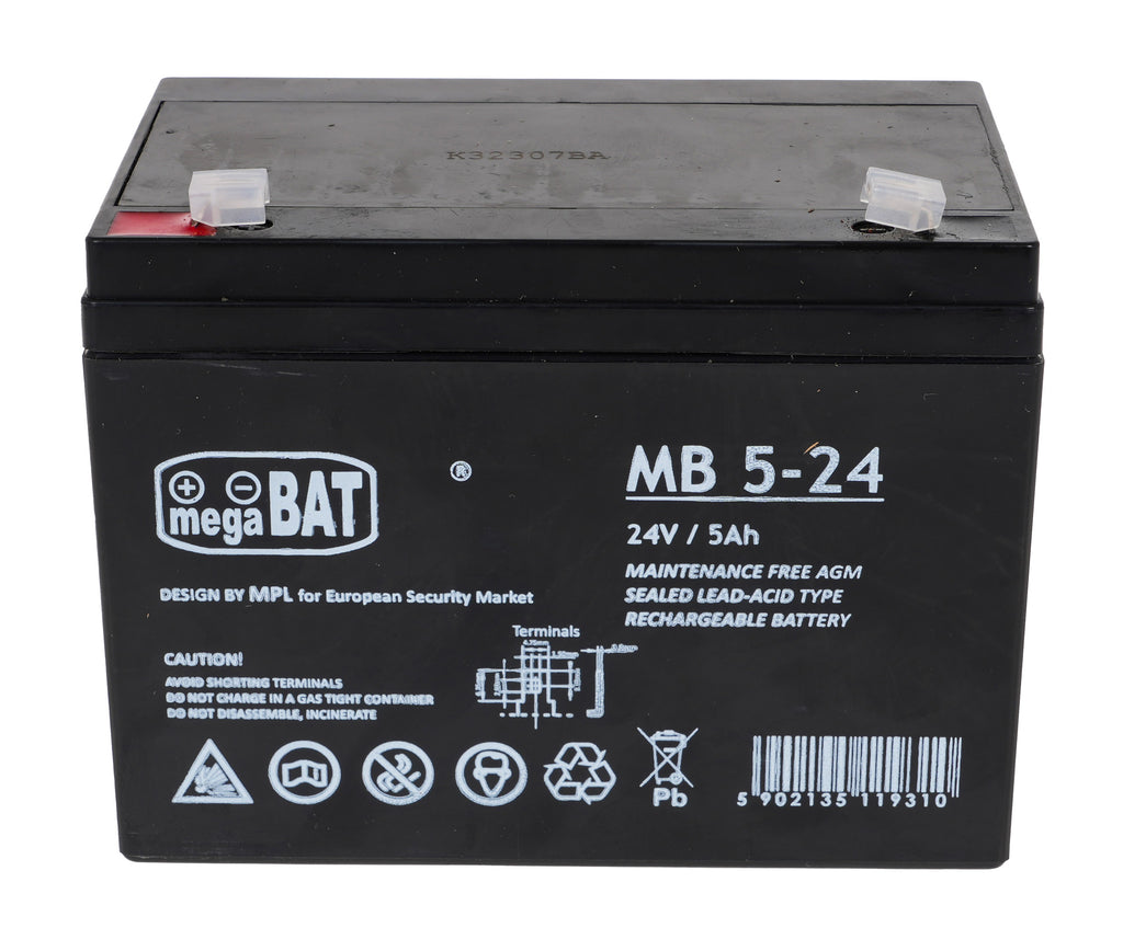 Vehicle parts battery 24V 5AH