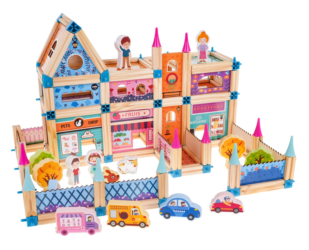 Wooden House For Princess 278pcs.