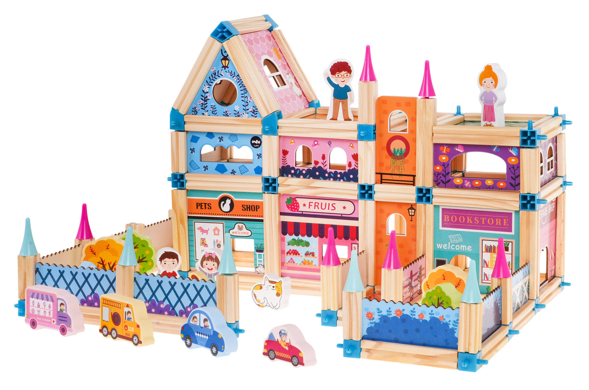 Wooden House For Princess 278pcs.