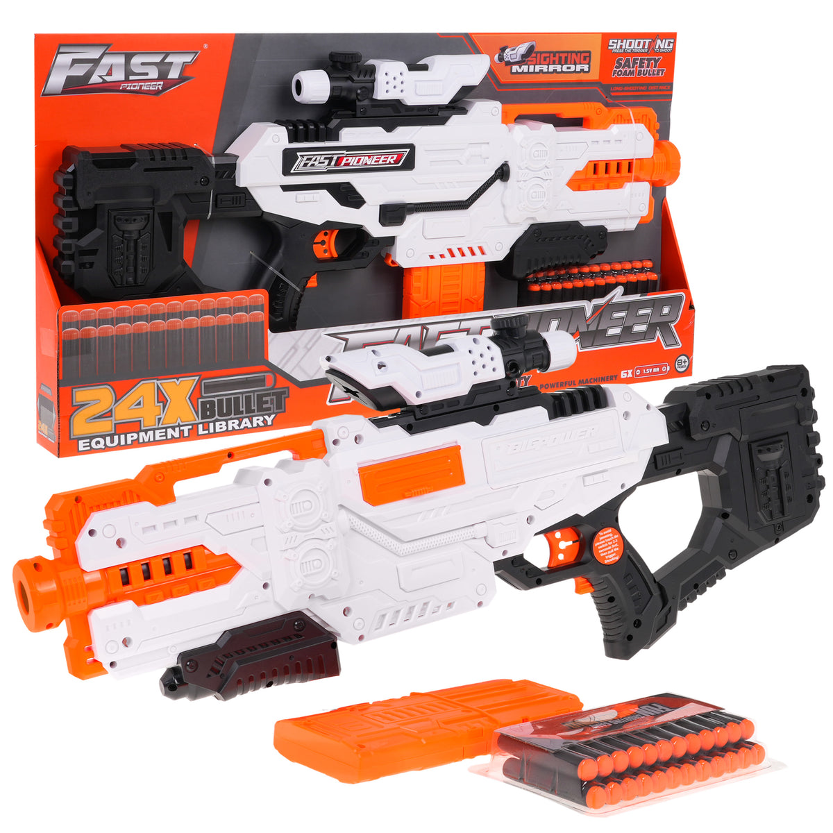 Large Rifle + Accessories Set