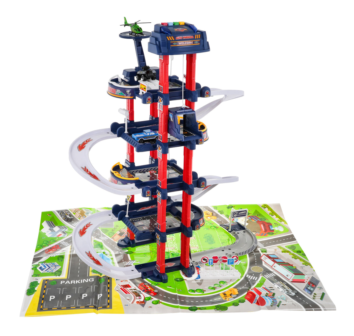 MEGA Garage With Mat
