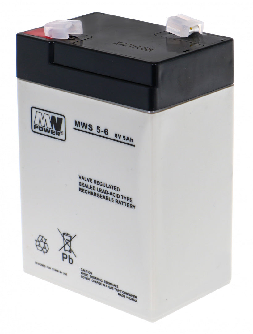 Vehicle parts battery 6V 5AH