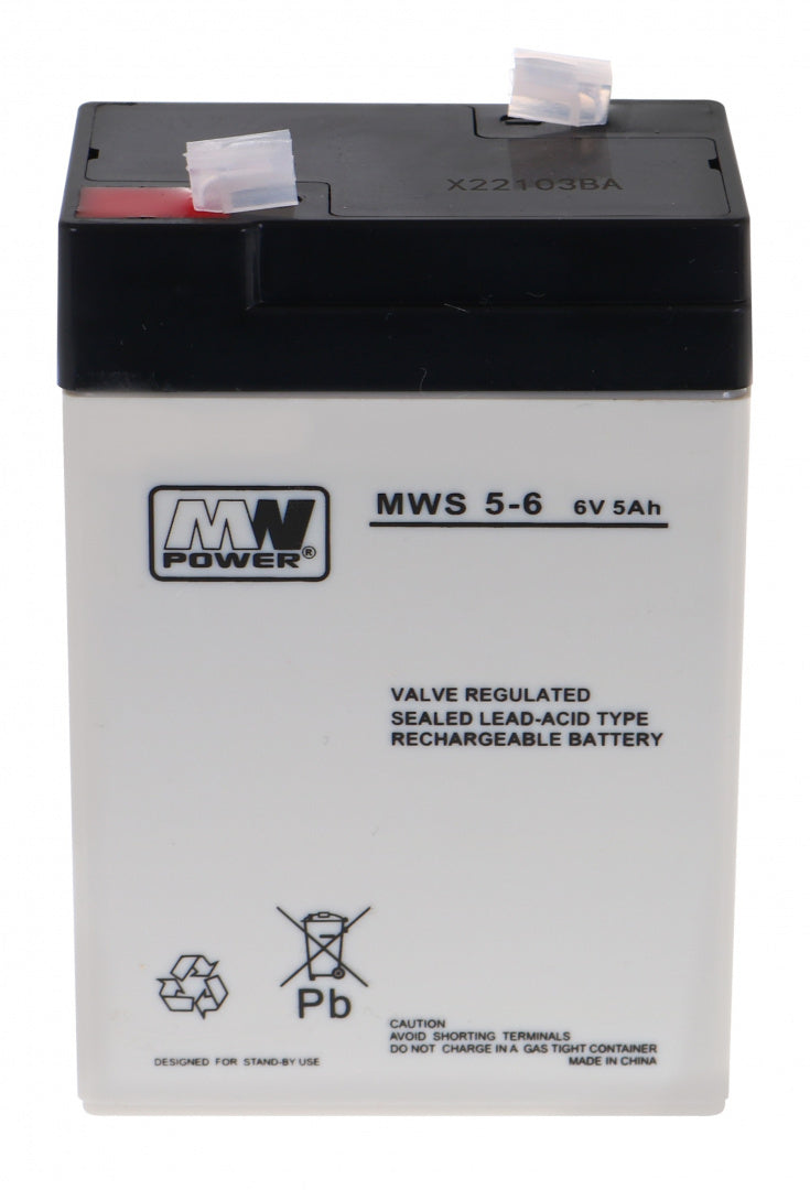 Vehicle parts battery 6V 5AH