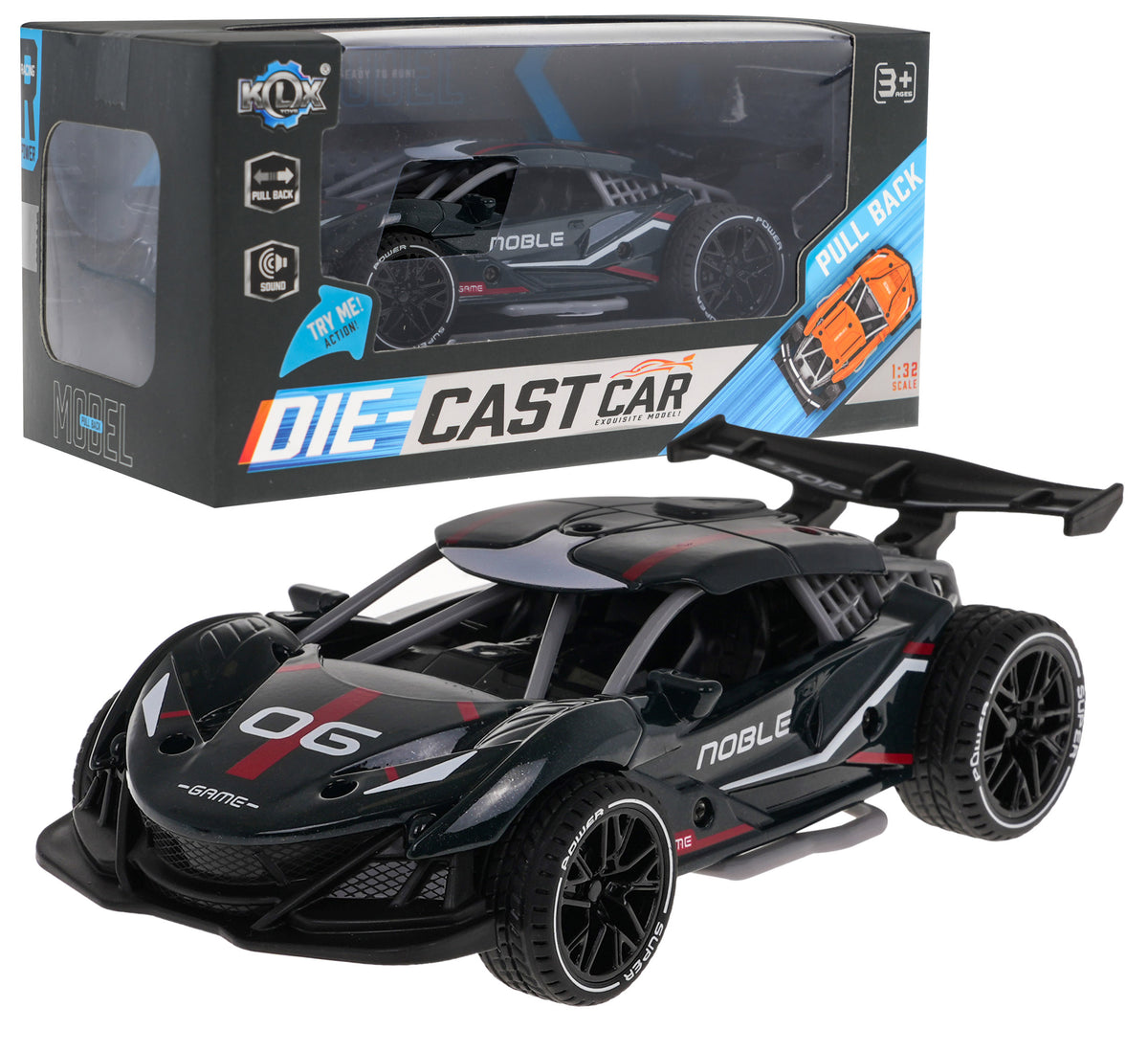 Metal car NOBLE